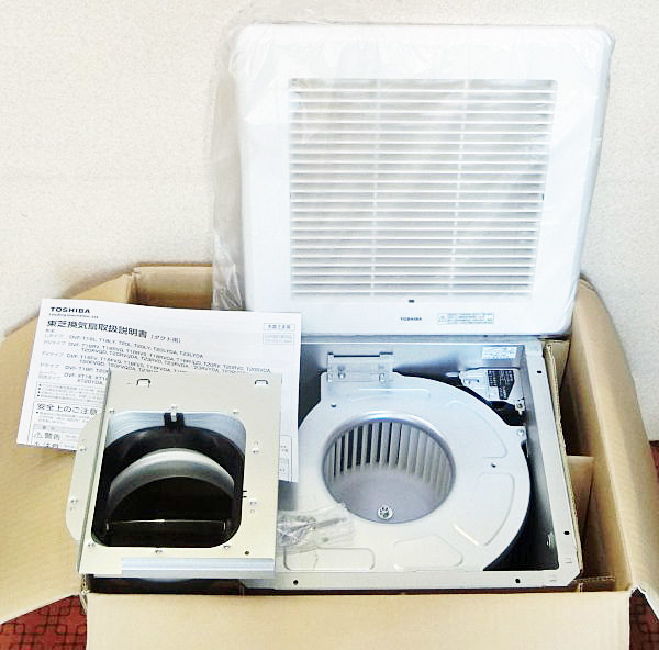 未使用品】 東芝 TOSHIBA 換気扇 ダクト用換気扇 スタンダード格子
