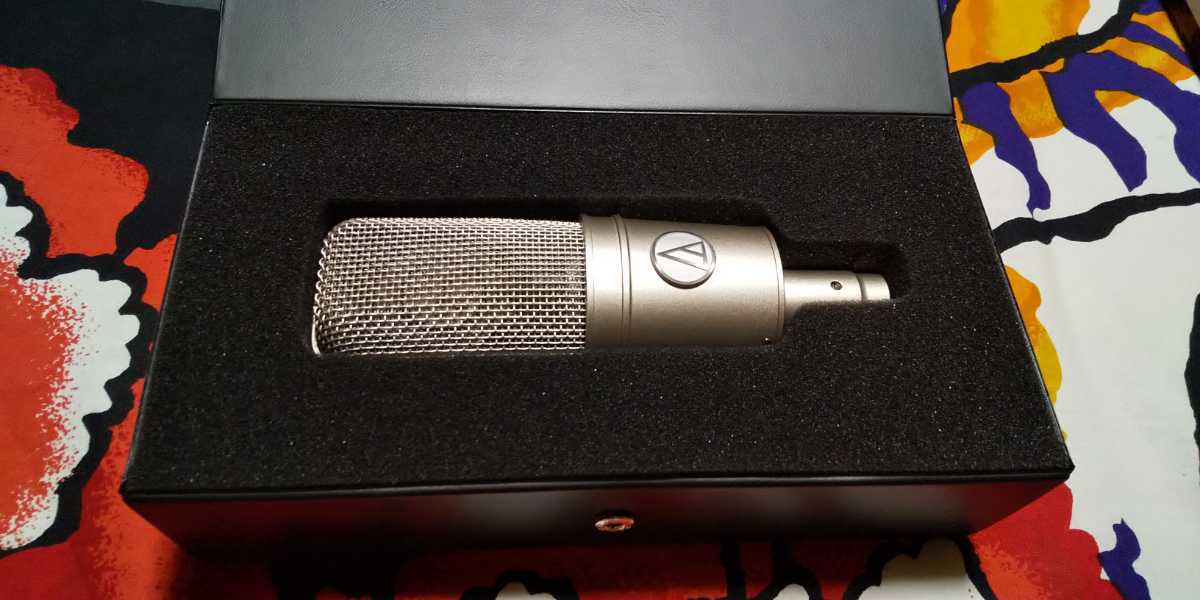 Audio Technica オーディオテクニカ コンデンサーマイク ショック