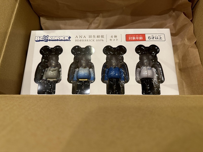 YUZU×BE＠RBRICK For ANA 100％ 羽生結弦 ベアブリック おもちゃ