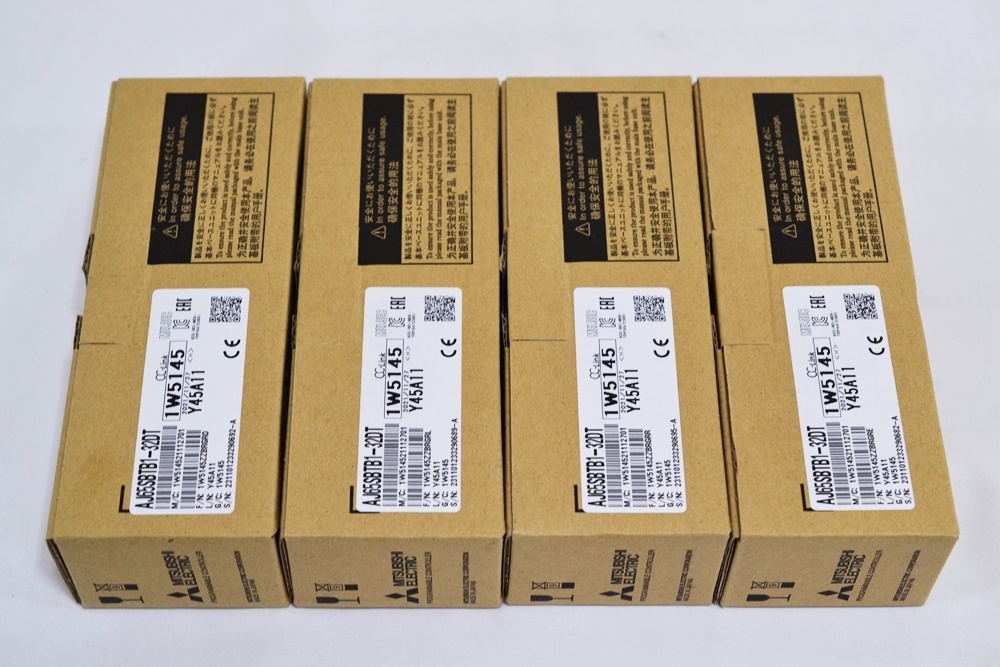 ◇未使用!三菱電機 シーケンサ AJ65SBTB1-32DT (2021年製)×4個セット