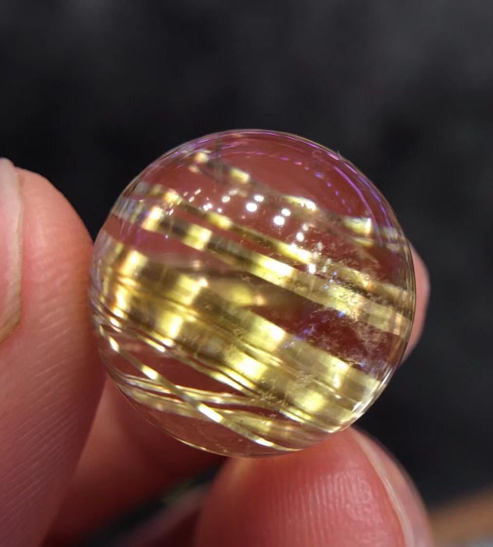 天然】タイチンクオーツ 丸玉 17mm | inmano.com.br