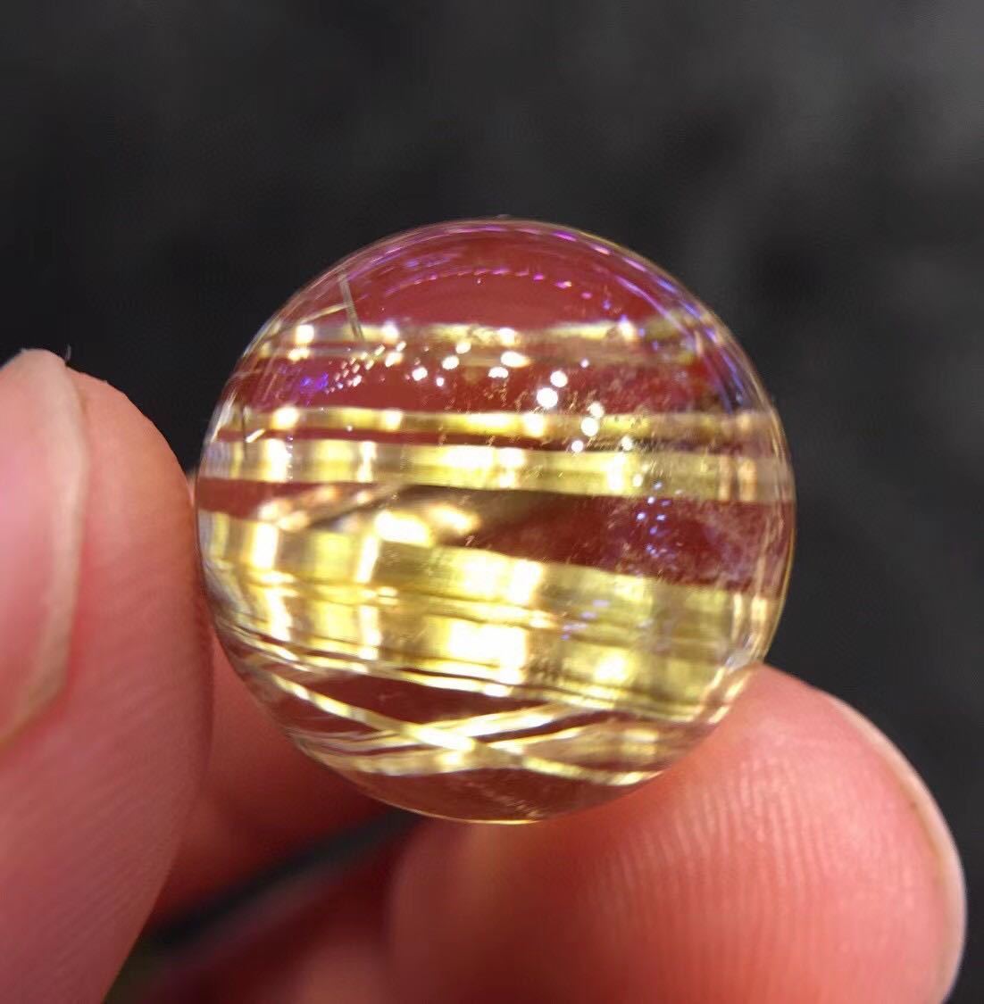 天然】タイチンクオーツ 丸玉 17mm | normanhubbard.com
