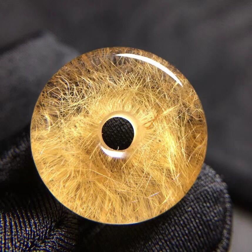 天然銅色ゴールドルチルクオーツ ルース 5.8g 指輪 | businesslinkuae.com