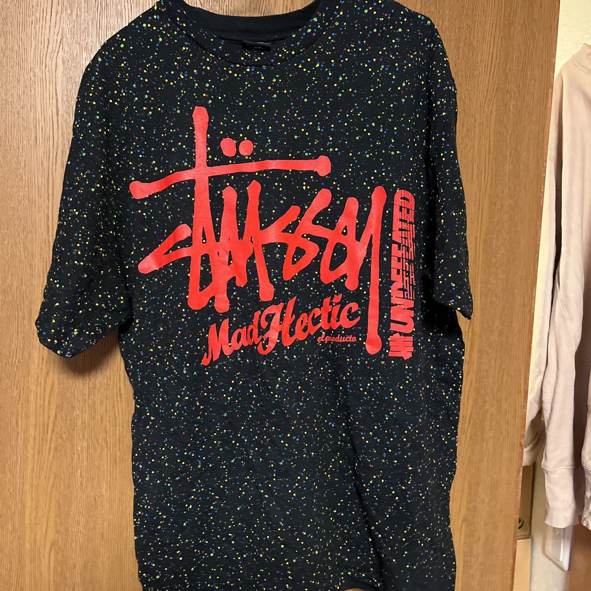 stussy×undefeated×MAD HECTIC Tシャツ　ステューシー　L_画像1