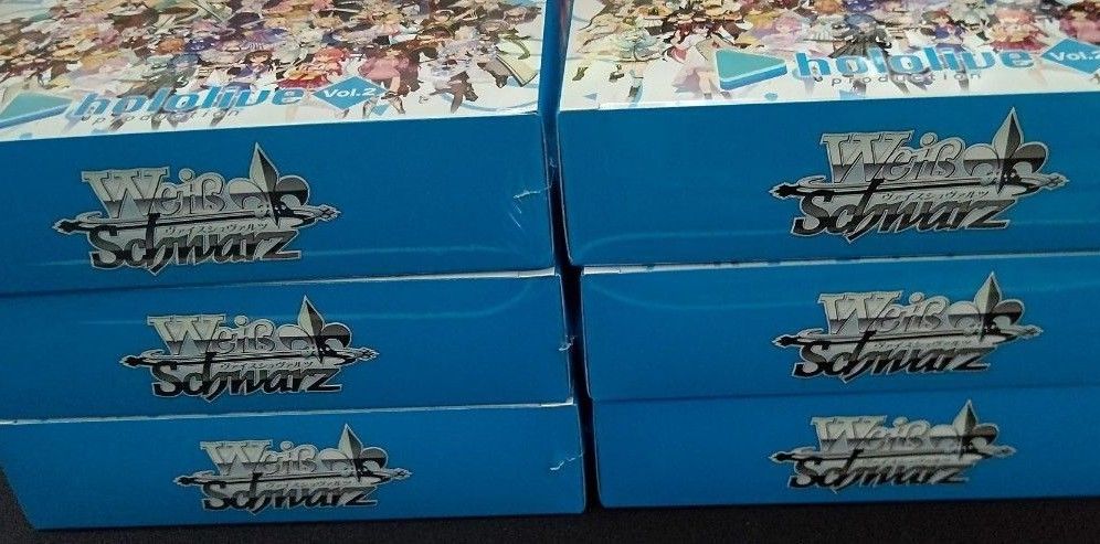 ヴァイスシュヴァルツ ホロライブ vol.2 シュリンク付き 未開封 6BOX