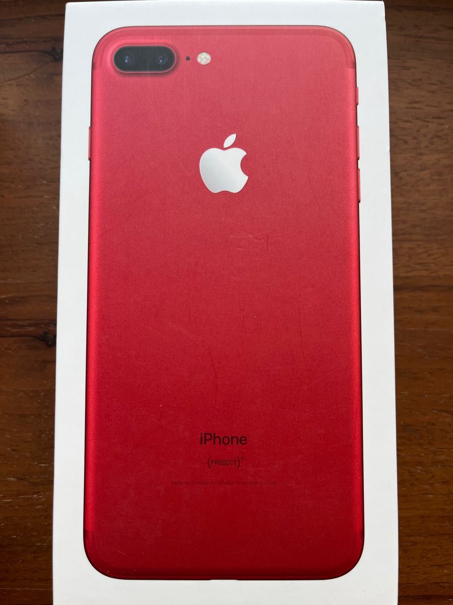 最終値下げ iPhone7 plus RED レッド 128GB SIMフリー｜PayPayフリマ