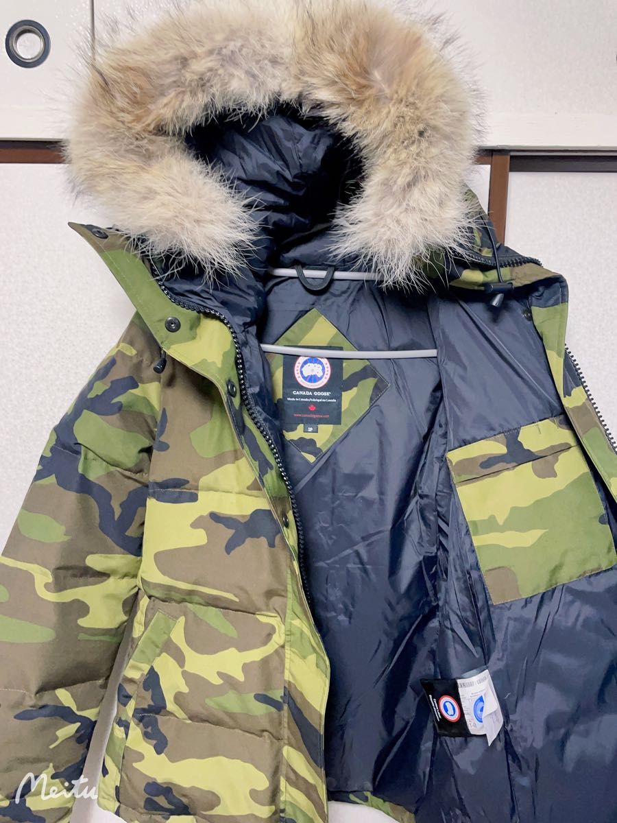 夏限定価格 CANADA GOOSE カナダグース ダウンジャケット カモフラ柄 迷彩 マクミラン カモフラ