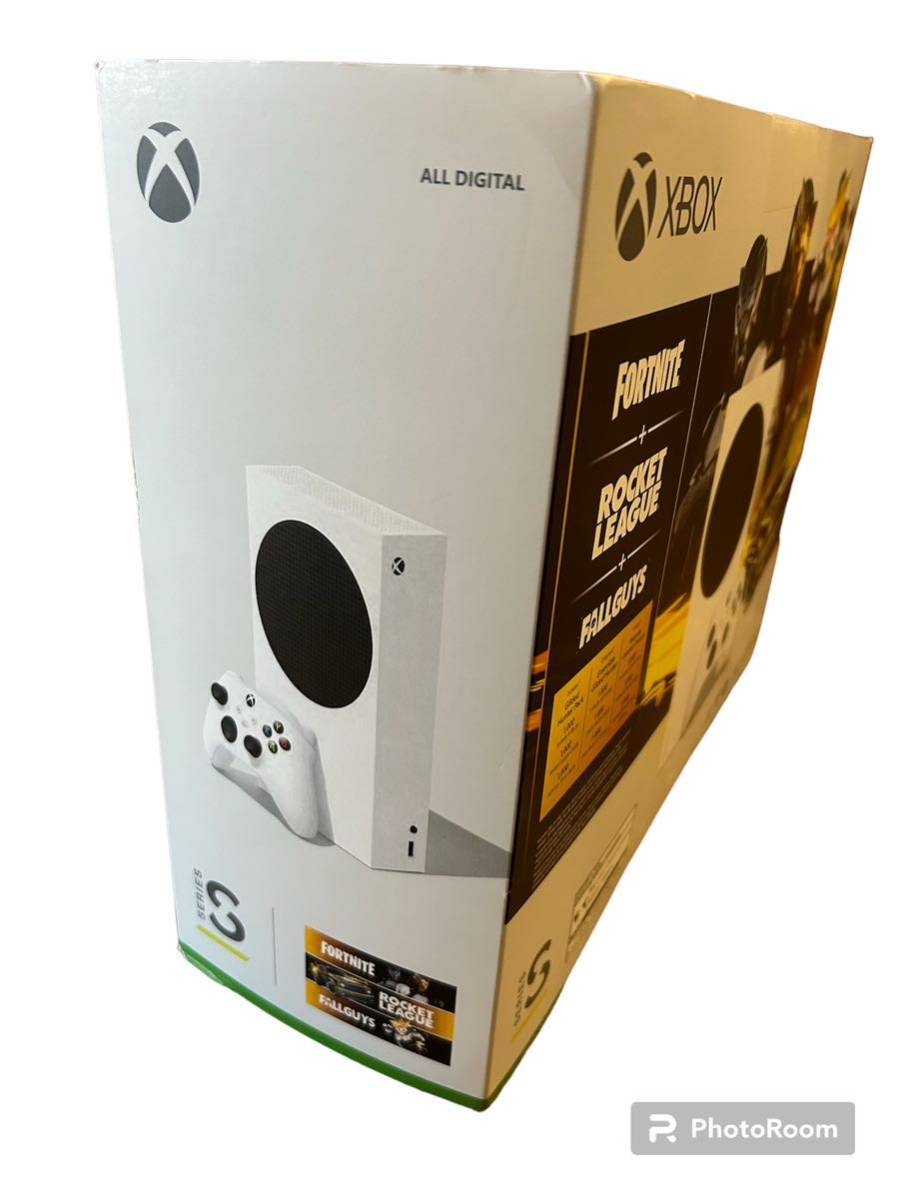 ■新品未開封■Xbox Series S フォートナイトロケットリーグフォールガイズ 同梱版　送料無料　エックスボックス　マイクロソフト