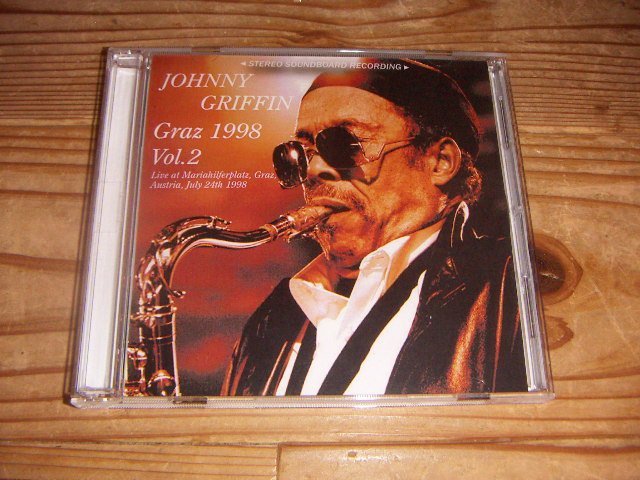 CD-R：JOHNNY GRIFFIN QUARTET GRAZ 1998 VOL.2：2枚組 ジョニー・グリフィン_画像1