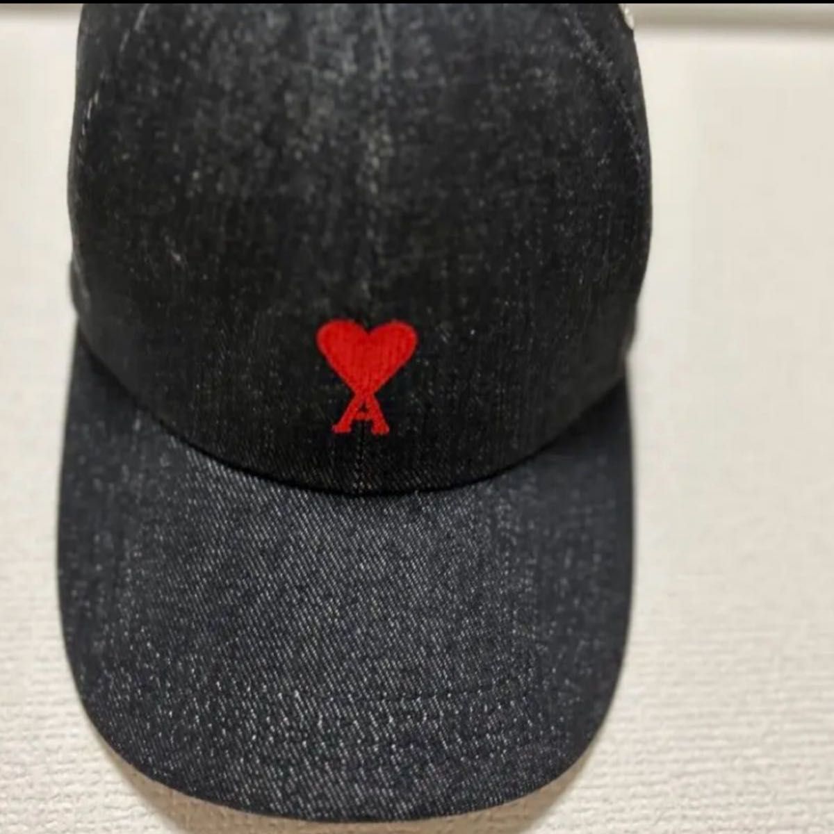 AMI Paris Ami de coeur デニムキャップアミパリス キャップ 帽子