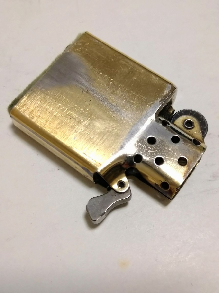 人気の贈り物が大集合 ZIPPO ジッポー SOLIDBRASS ソリッドブラス 1985