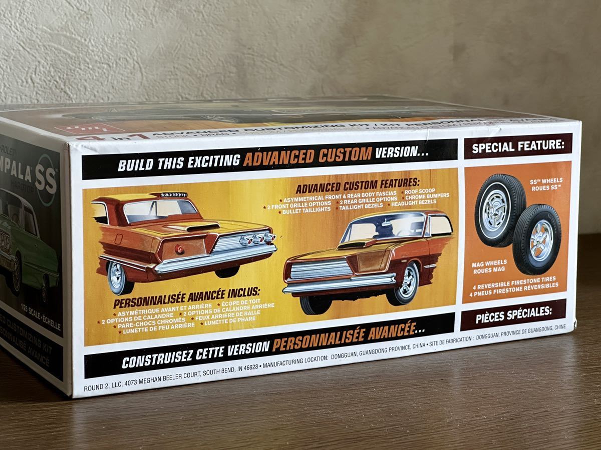 AMT 1/25 シェビー '63 インパラ SS 4 in 1 ワイヤーホイール AMT 1/25 シェビー '63 インパラ SS 4 in 1 ワイヤーホイール