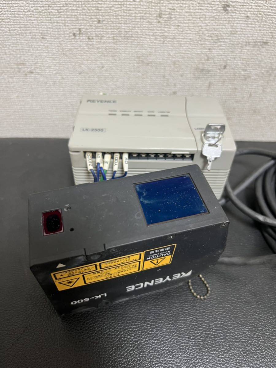 未確認」「断線あり」KEYENCEキーエンスCCDレーザ変位計 LK 未確認」「断線あり」KEYENCEキーエンスCCDレーザ変位計 LK