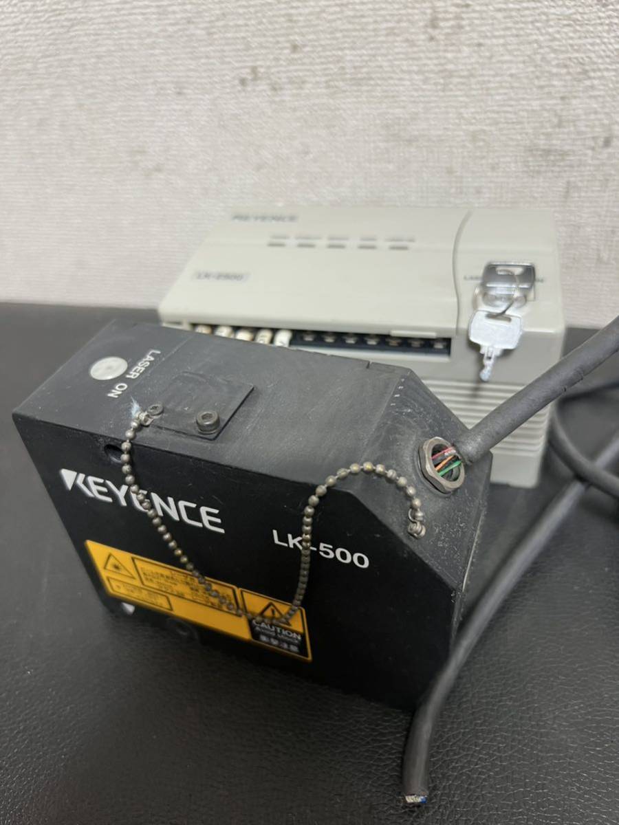未確認」「断線あり」KEYENCEキーエンスCCDレーザ変位計 LK 未確認」「断線あり」KEYENCEキーエンスCCDレーザ変位計 LK