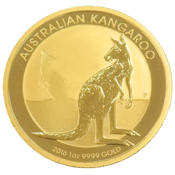 AB/使用感小】 カンガルー 金貨 純金 1オンス 1oz 2016年