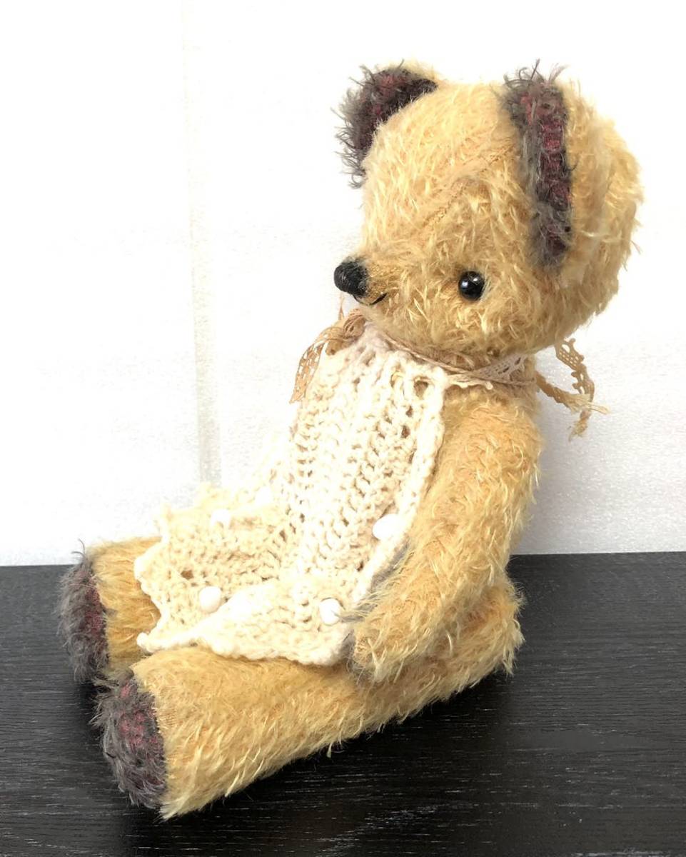 作家さん テディベア ぬいぐるみ Lovely shamoko55 スーティー(体長