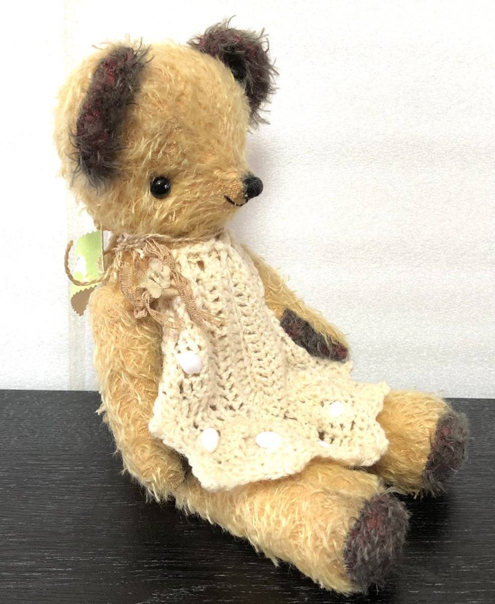 作家さん テディベア ぬいぐるみ Lovely shamoko55 スーティー(体長