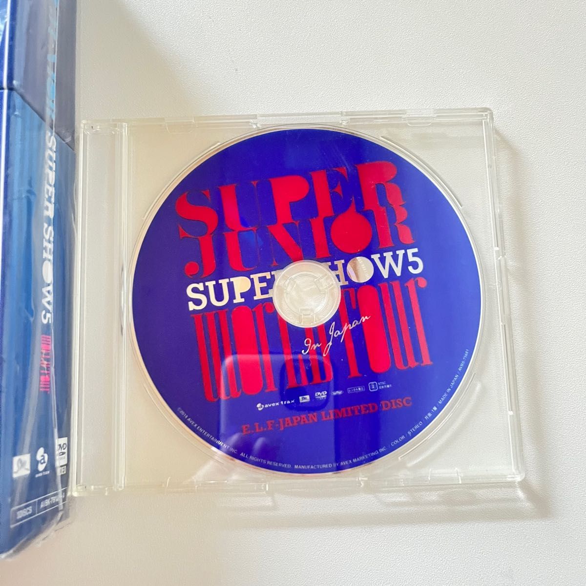 SUPER JUNIOR SUPER SHOW5 LIVE ELF限定DVD付　SUPEJUNIOR SUPERSHOW5 DVD