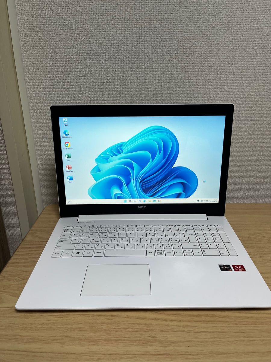 LAVIEノートパソコンRyzen7 メモリ8GB SSD512GB Officewebカメラ