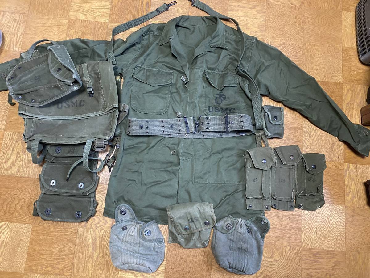 Yahoo!オークション - 米軍実物 ベトナム戦争 海兵隊装備セット Yahoo!オークション - 米軍実物 ベトナム戦争 海兵隊装備セット