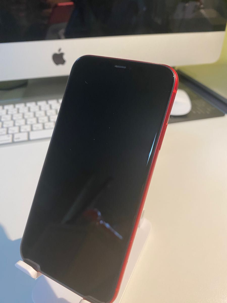 美品バッテリー超良好93% iPhone 11 128GB レッド SIMフリー|PayPayフリマ