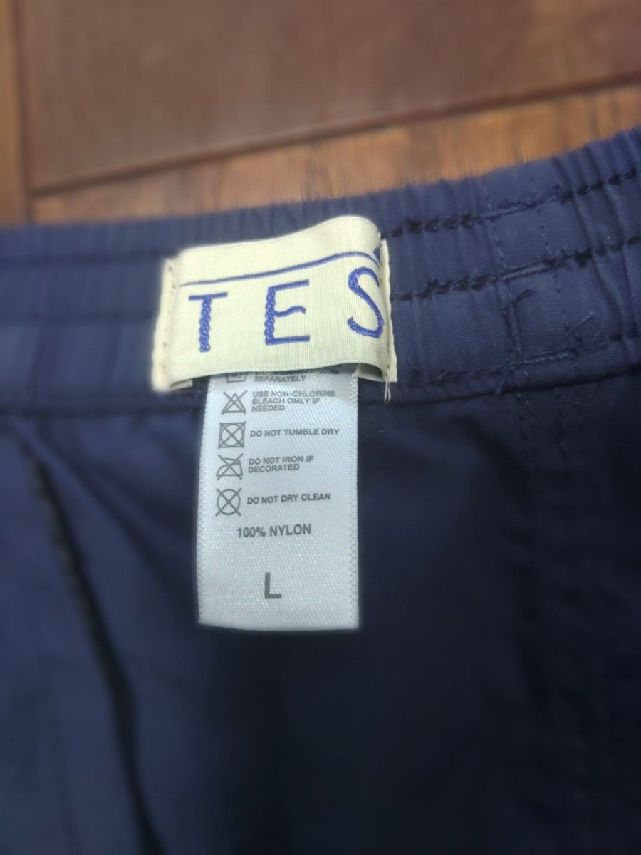 TES BANKS DEUS Patagonia ショートブーツ バギーズショーツ ナイロンパンツ L ネイビー
