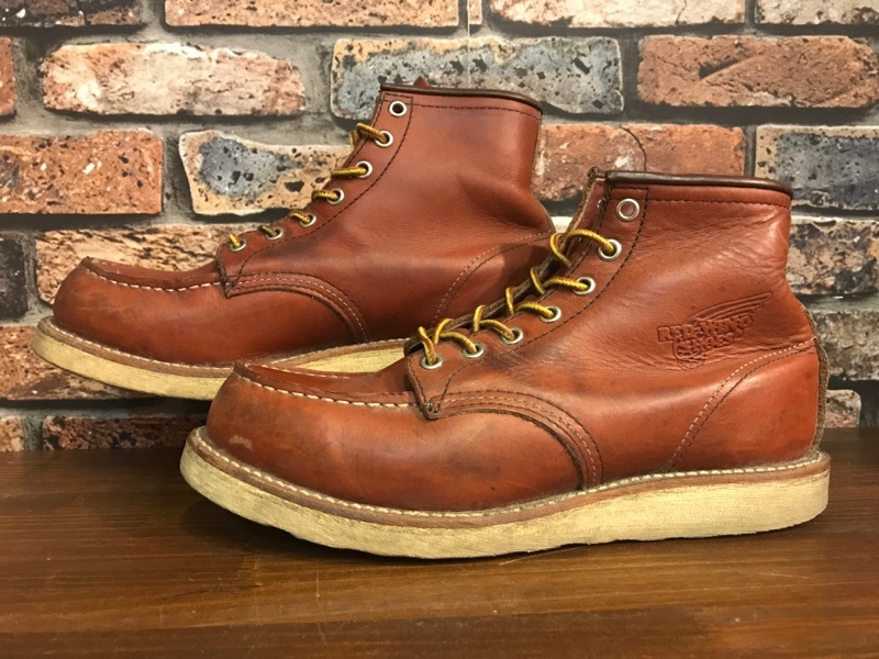 ヤフオク E039 メンズブーツ Redwing 8131 Moc Toe レッド ヤフオク E039 メンズブーツ Redwing 8131 Moc Toe レッド