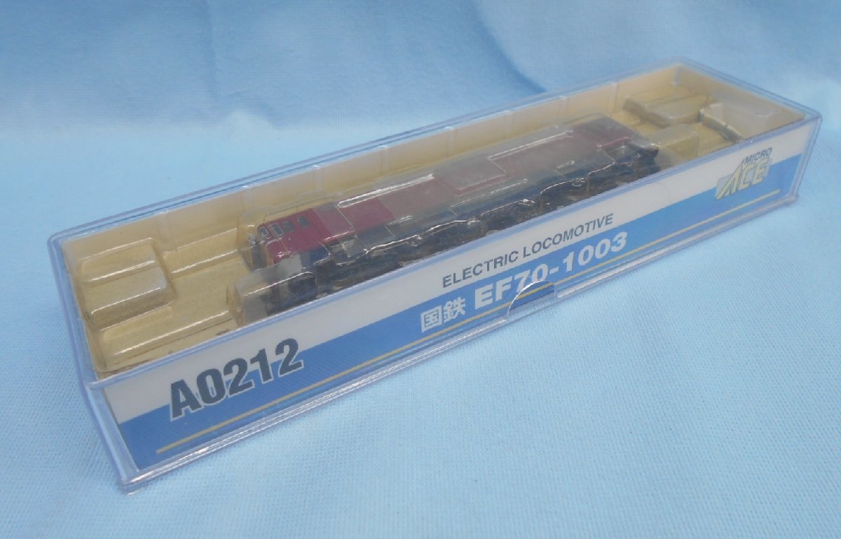 鉄道模型 マイクロエース A0212 国鉄 EF70-1003 北陸本線 MICRO ACE Nゲージ ヘッドマーク付 未使用保管品/B_画像5