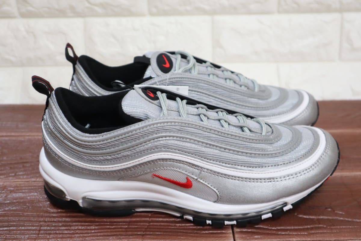 新品 25.5㎝ NIKE ナイキ エアマックス 97 OG AIRMaX 97 OG シルバーバレット SILVER BULLET DM0028-002_画像3