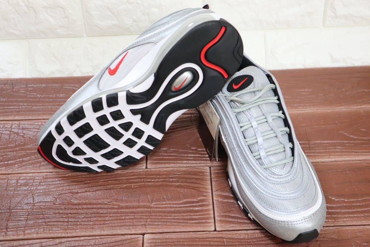 新品 25.5㎝ NIKE ナイキ エアマックス 97 OG AIRMaX 97 OG シルバーバレット SILVER BULLET DM0028-002_画像7