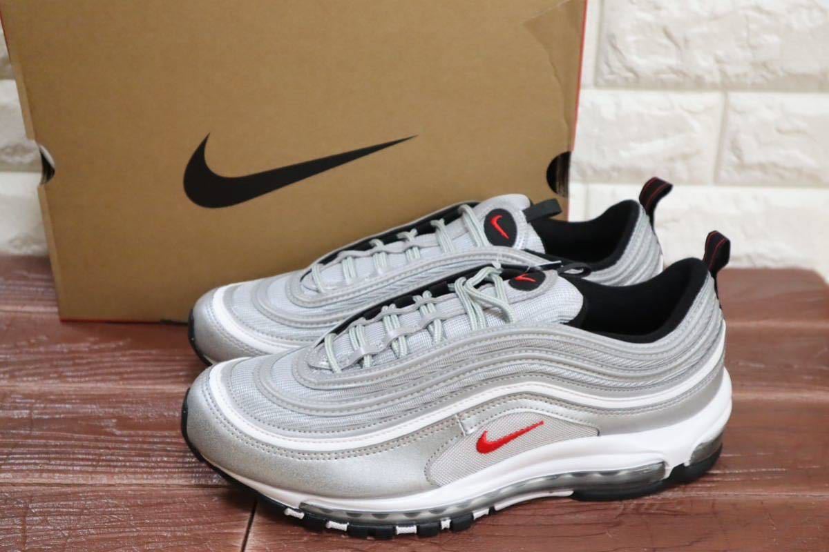 新品 25.5㎝ NIKE ナイキ エアマックス 97 OG AIRMaX 97 OG シルバーバレット SILVER BULLET DM0028-002_画像1