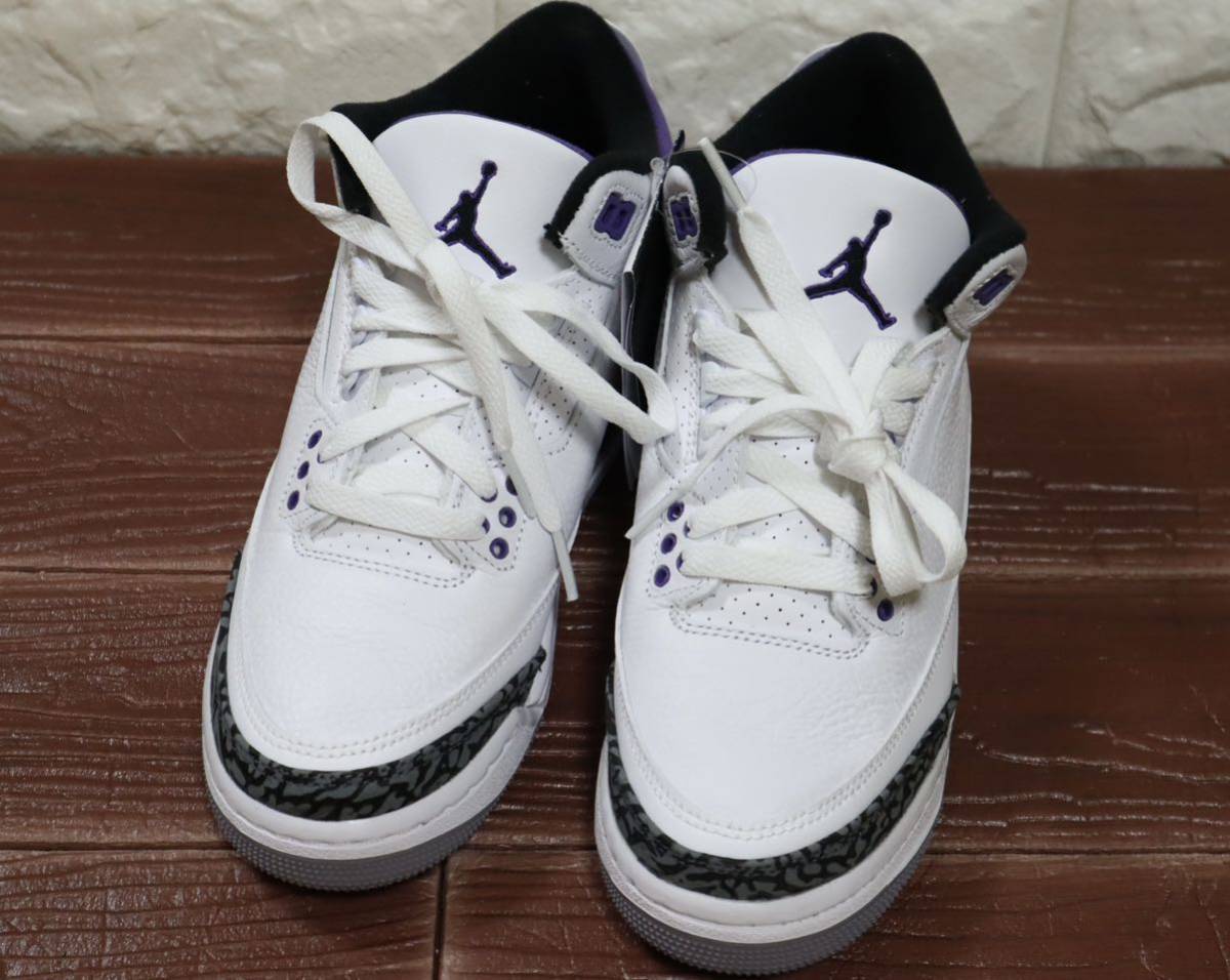 新品 24㎝ NIKE ナイキ AIR JORDAN 3 RETRO (GS) エアジョーダン 3