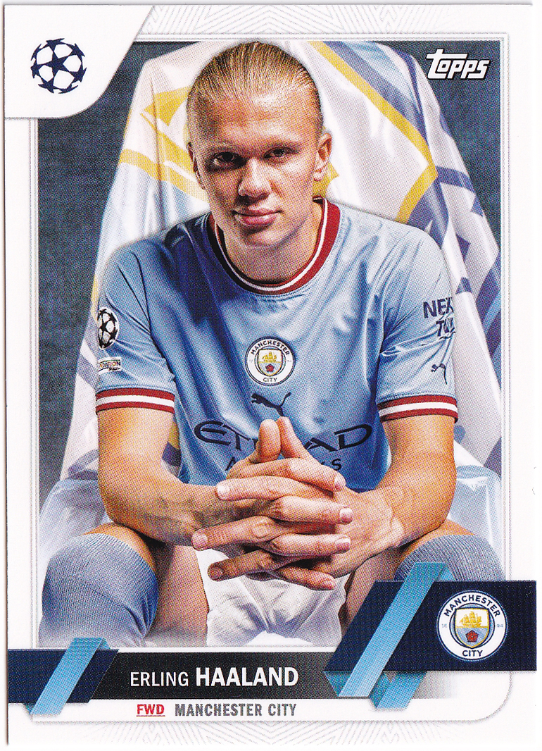 ハーランド/Erling Haaland】2022-23 Topps UEFA Club Competitions