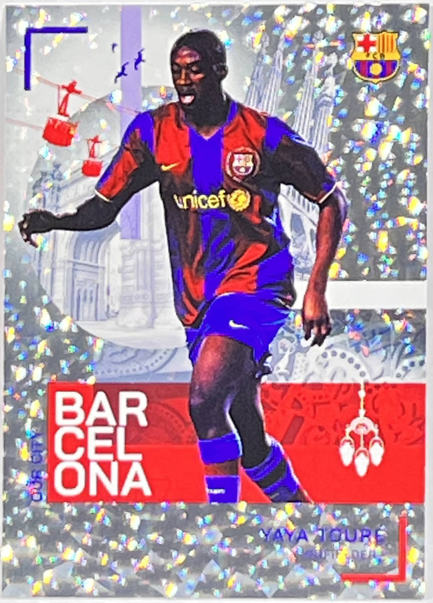 【ヤヤ・トゥーレ/Yaya Toure】2022-23 Topps Barcelona Team Set Our City Ice_画像1