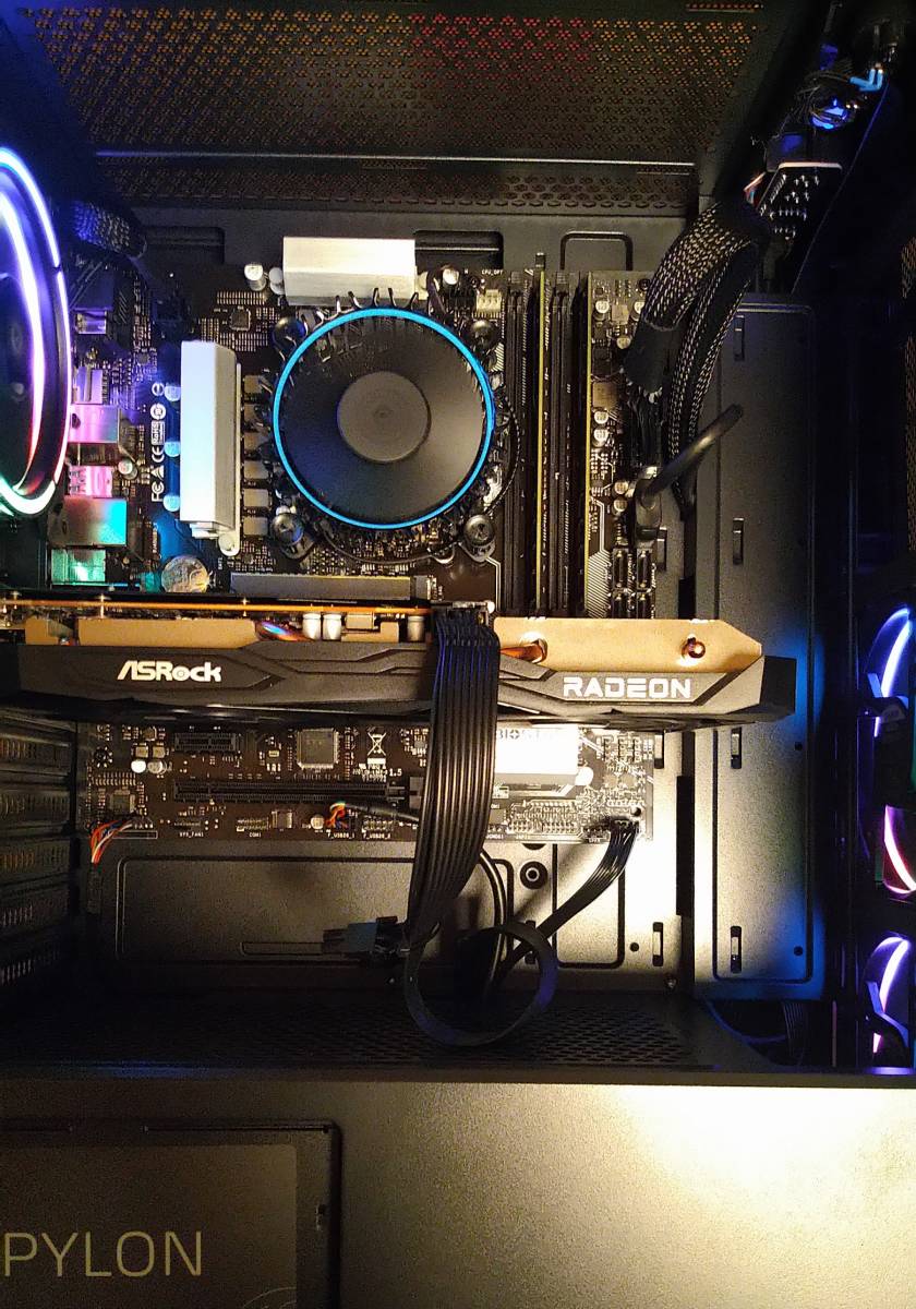 新品ゲーミングPC!Core i5 13400F/RX6600(RTX3060同等)/B660/M.2 NVMe