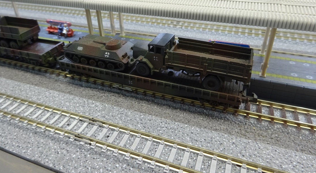 Minitrix, Fleischmann等 国防軍 軍用列車 6両 ドイツ軍-