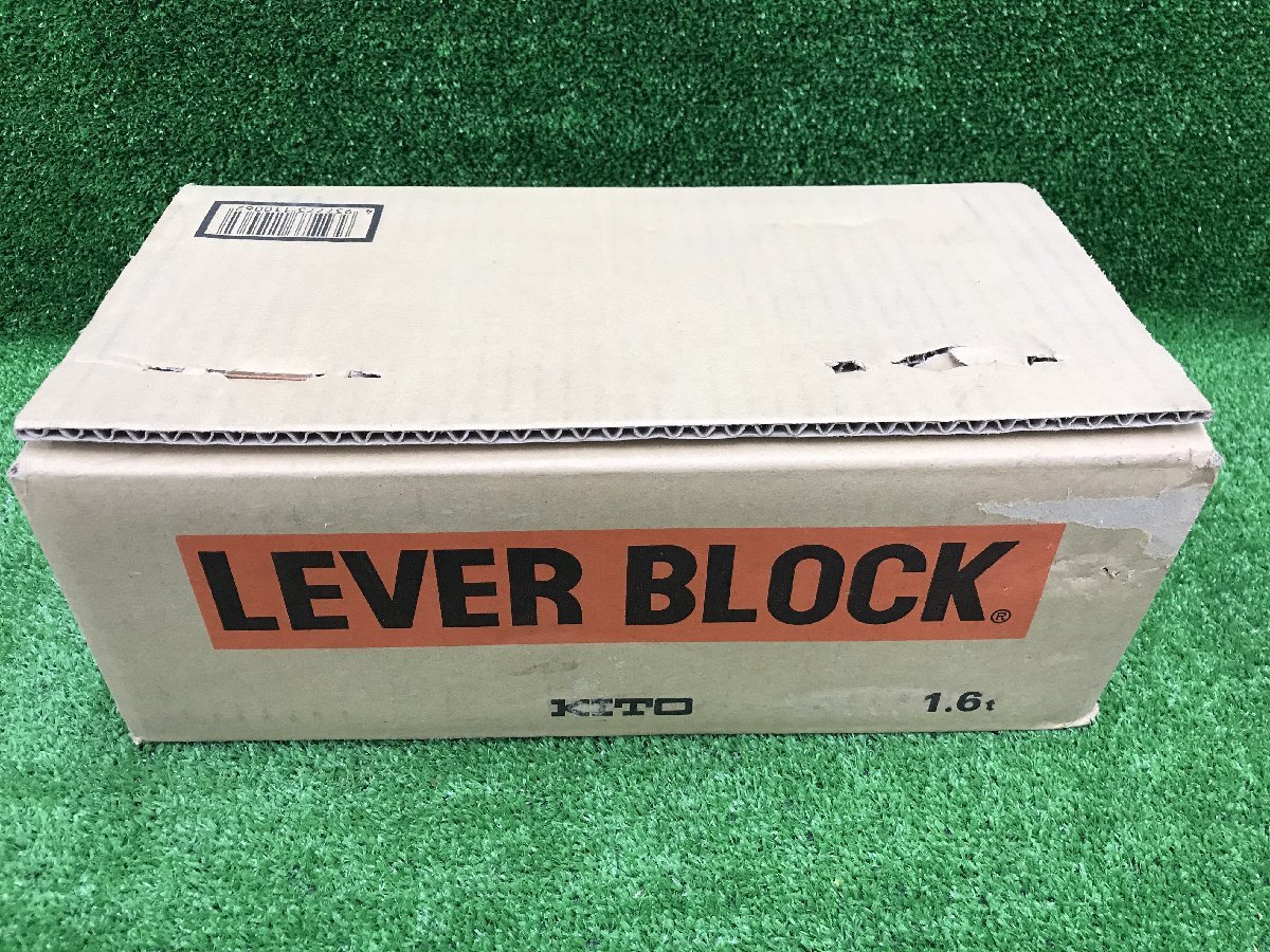 未使用品】KITO(キトー) 1.6tレバーブロック L5A L5型 LB016
