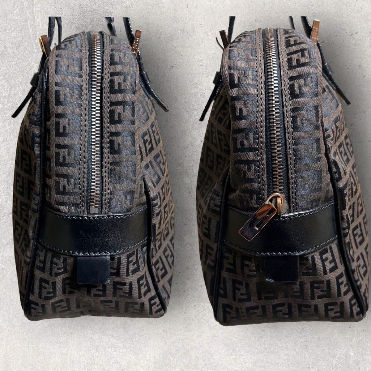 美品】FENDI ズッキーノ ハンドバッグ ブラウン系 | www.mclegal.info