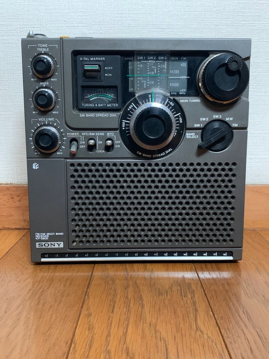 SONY スカイセンサー ICF-5900 完動品 ケース ACアダプター SONY スカイセンサー ICF-5900 完動品 ケース ACアダプター