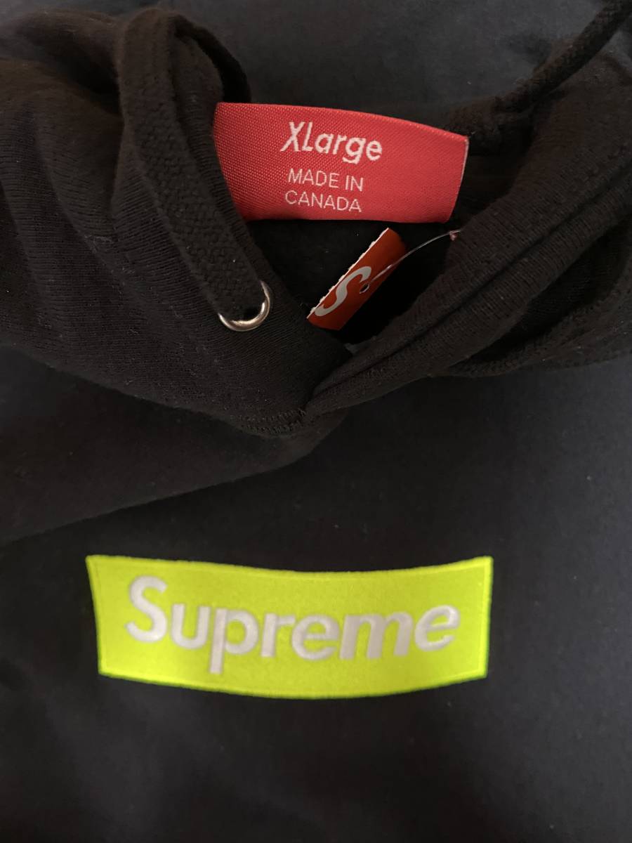 国内正規 新品 17FW Supreme Box Logo Hooded Sweatshirt パーカー