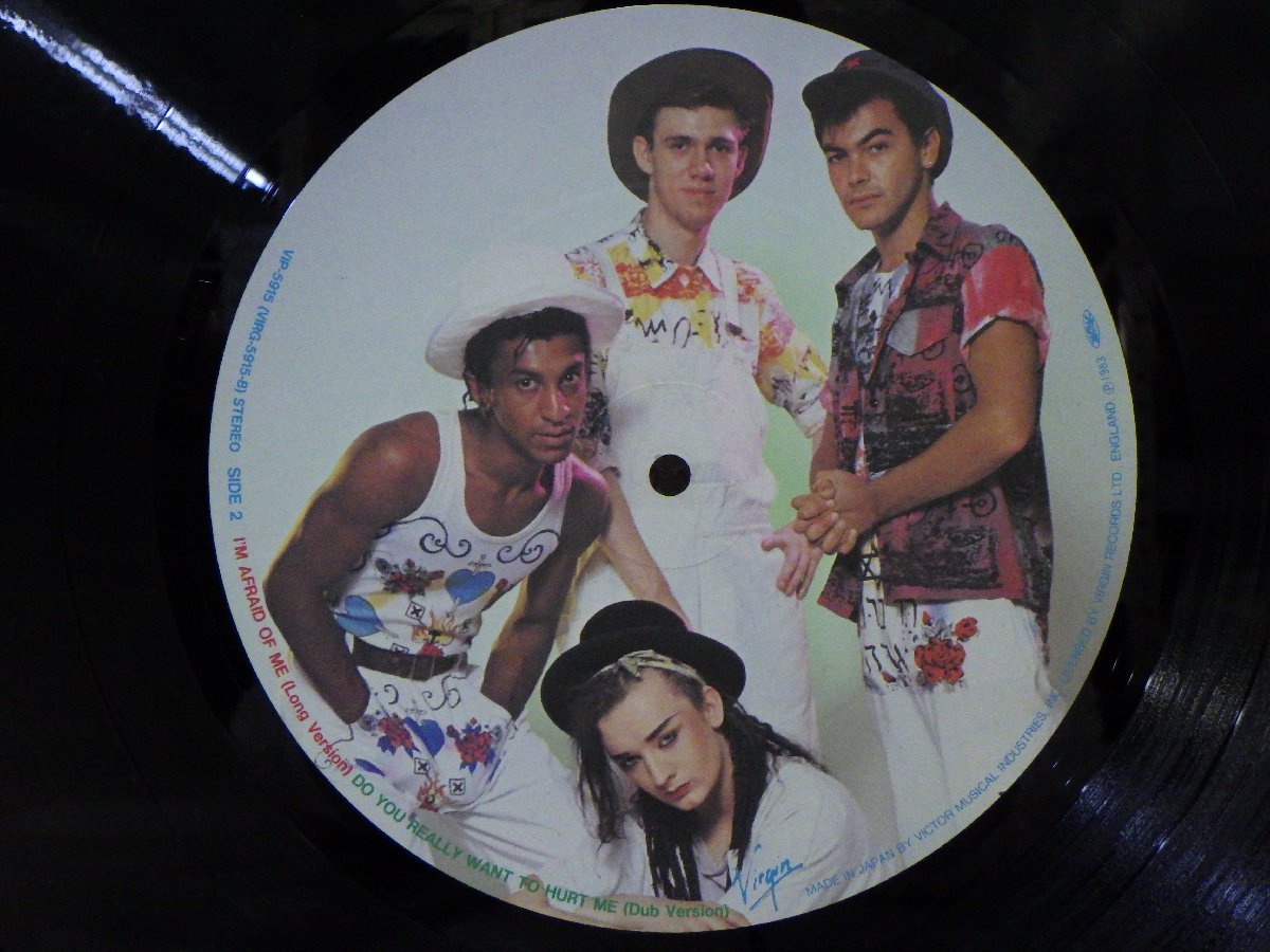 LP レコード 帯 CULTURE CLUB カルチャー クラブ TIME タイム 【E+】 H606U_画像4