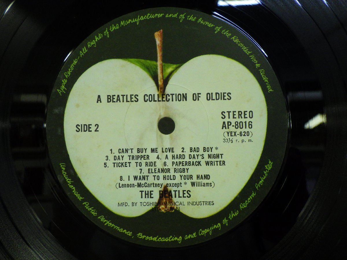 LP レコード THE BEATLES ビートルズ A BEATLES COLLECTION OF OLDIES オールディーズ 【E+】 E5512B_画像3