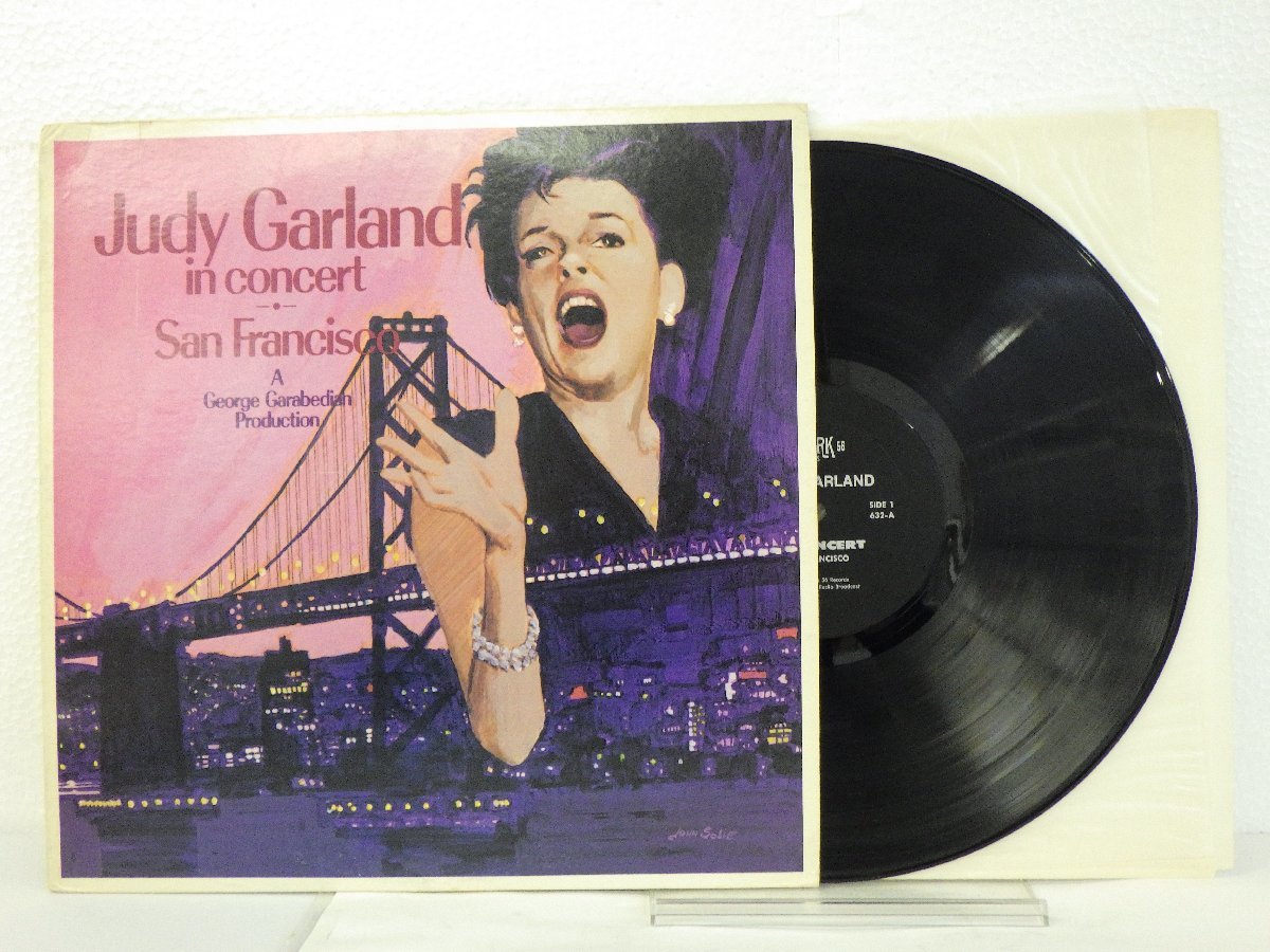 LP レコード JUDY GARLAND in concert san francisco ジュディ ガーランド 【E-】 D11516B_画像1