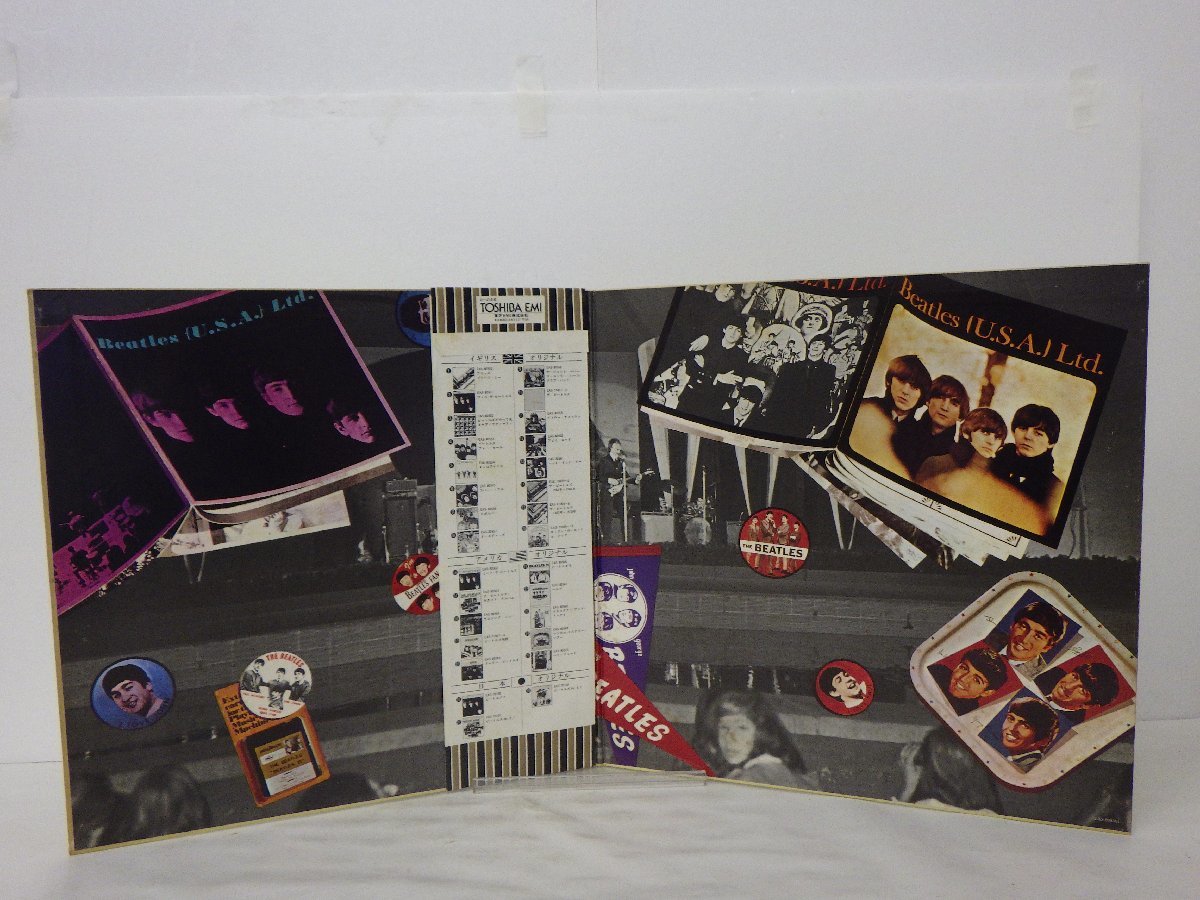 LP レコード 帯 THE BEATLES ザ ビートルズ THE BEATLES AT THE HOLLYWOOD BOWL 【E+】D11924Yの画像10