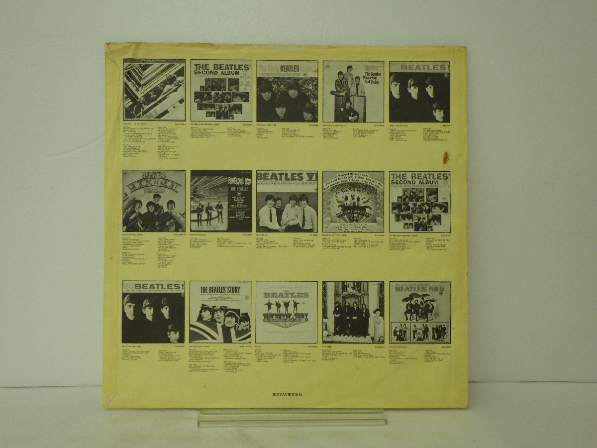 LP レコード 帯 THE BEATLES ザ ビートルズ THE BEATLES AT THE HOLLYWOOD BOWL 【E+】D11924Yの画像9