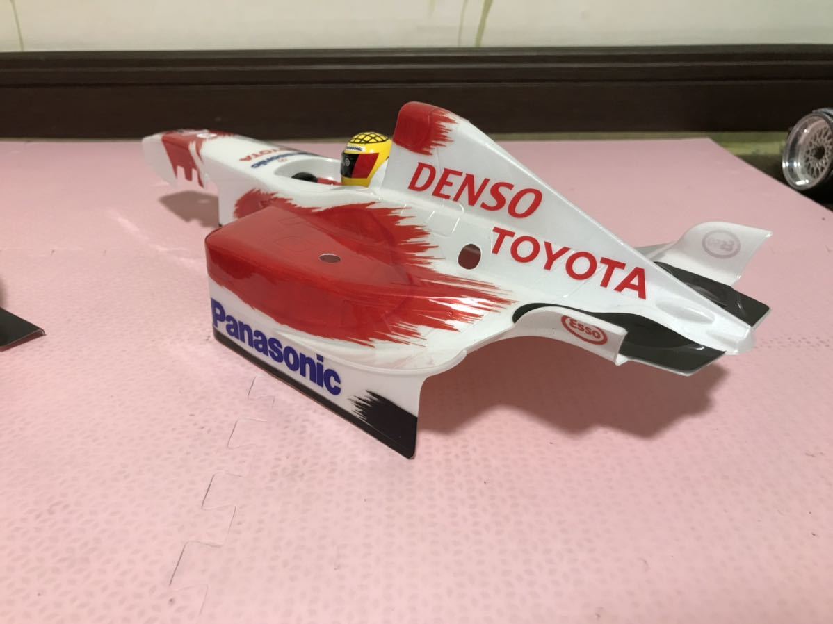 送料無料 1/10 パナソニック トヨタ F1カラー フォーミュラカー 送料無料 1/10 パナソニック トヨタ F1カラー フォーミュラカー