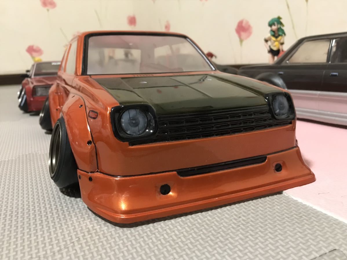 送料無料 1/10 トヨタ スターレット KP61 街道レーサー ラジコン 送料無料 1/10 トヨタ スターレット KP61 街道レーサー ラジコン