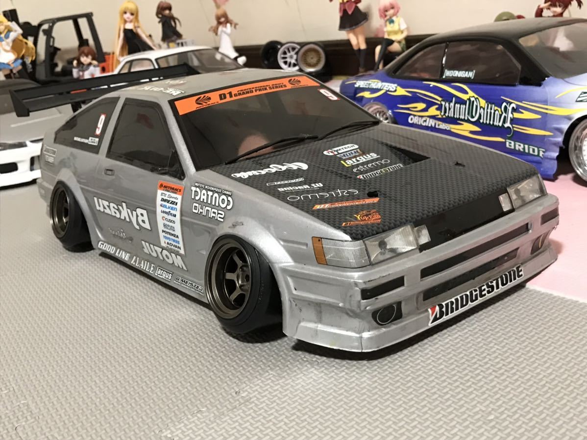送料無料 1/10 トヨタ AE86 カローラレビン ドリフト GTウィング 送料無料 1/10 トヨタ AE86 カローラレビン ドリフト GTウィング