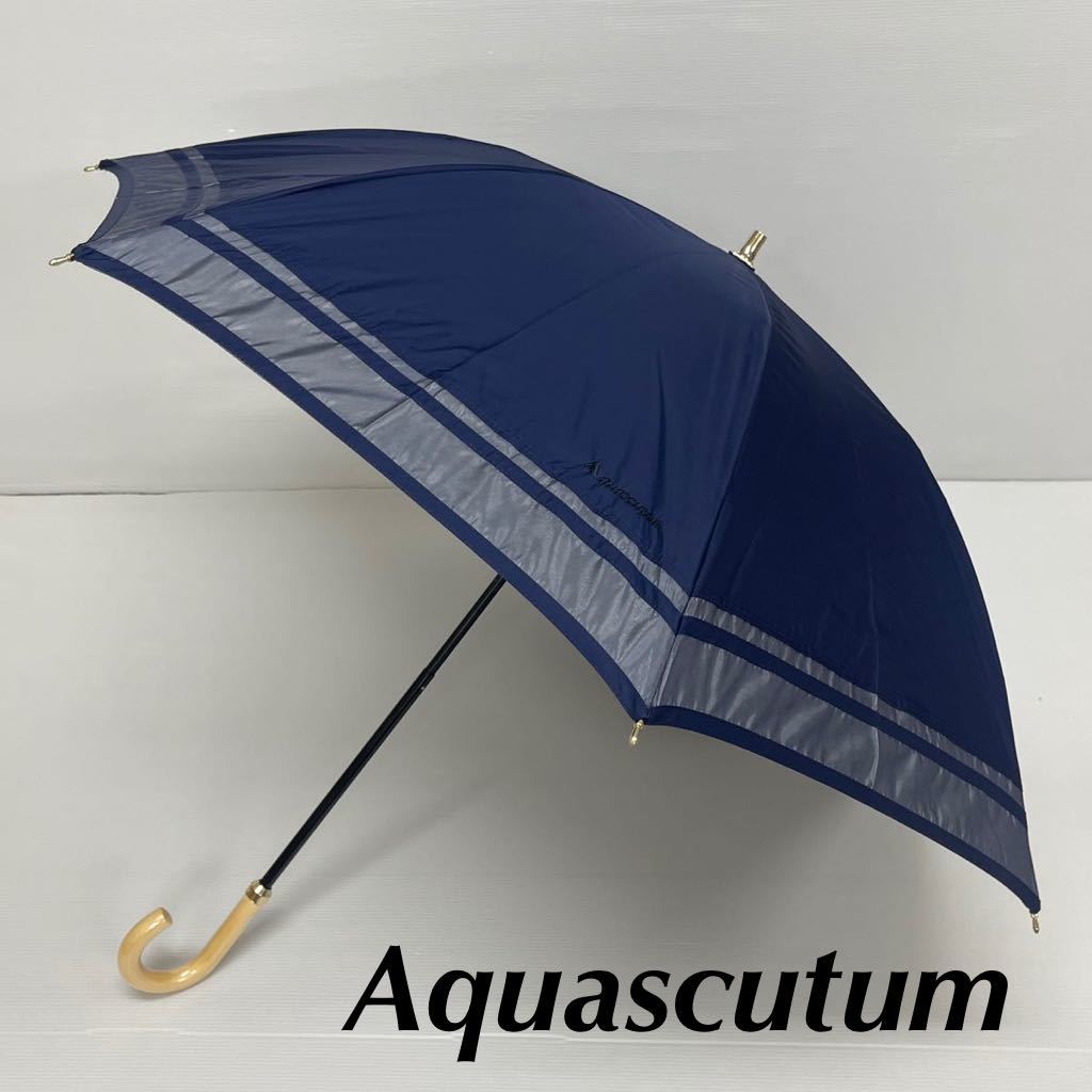 新品52074アクアスキュータム Aquascutum*紺ネイビー オ | JChere雅虎