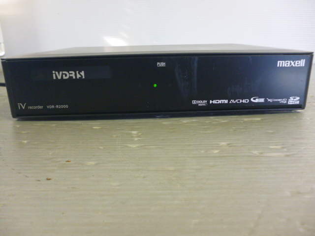 888988 日立マクセル VDR-R2000 iVDRレコーダー | www.navistar.ind.br